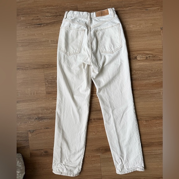 PacSun High Rise Cream Jeans - Picture 4 of 4
